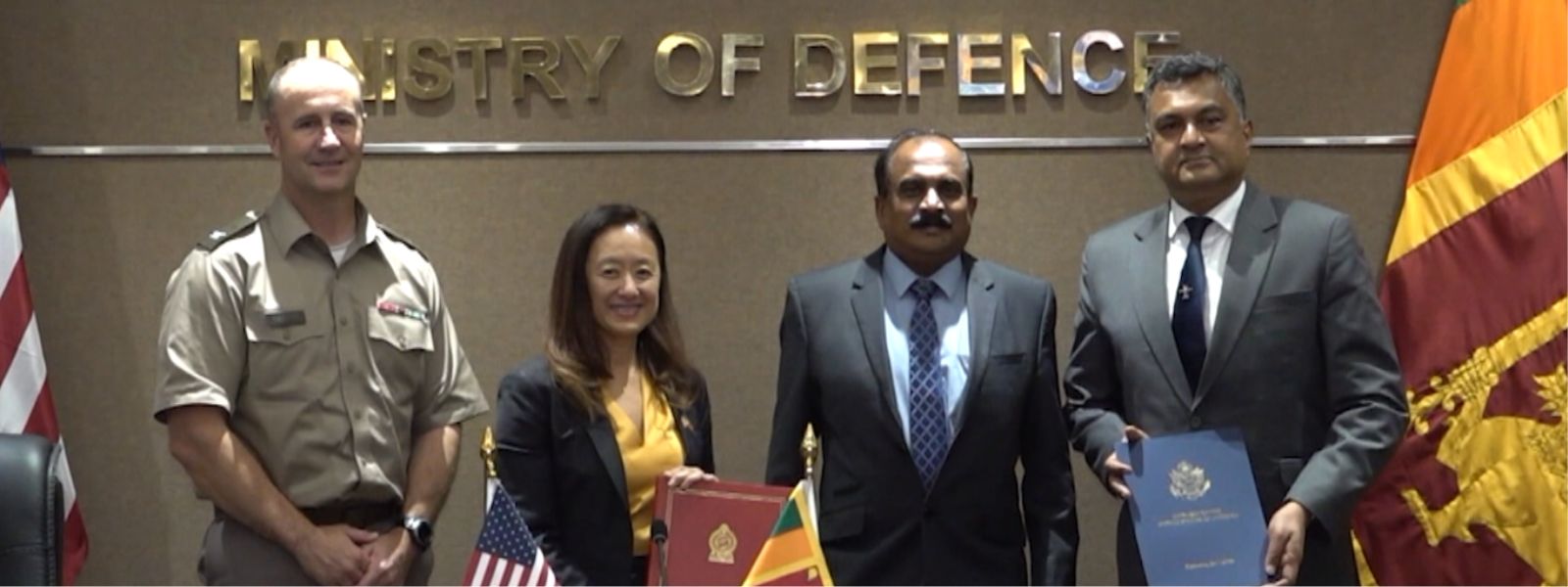 U.S. And Sri Lanka Sign MOU on Defense Partnership